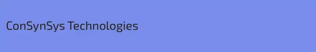 ConSynSys Technologies
